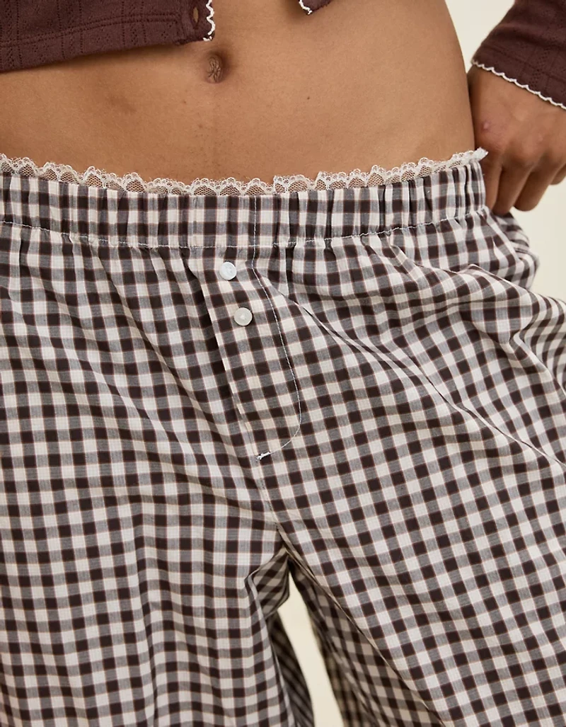 Aerie Off-Duty Poplin Trouser PJ