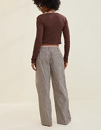 Aerie Off-Duty Poplin Trouser PJ