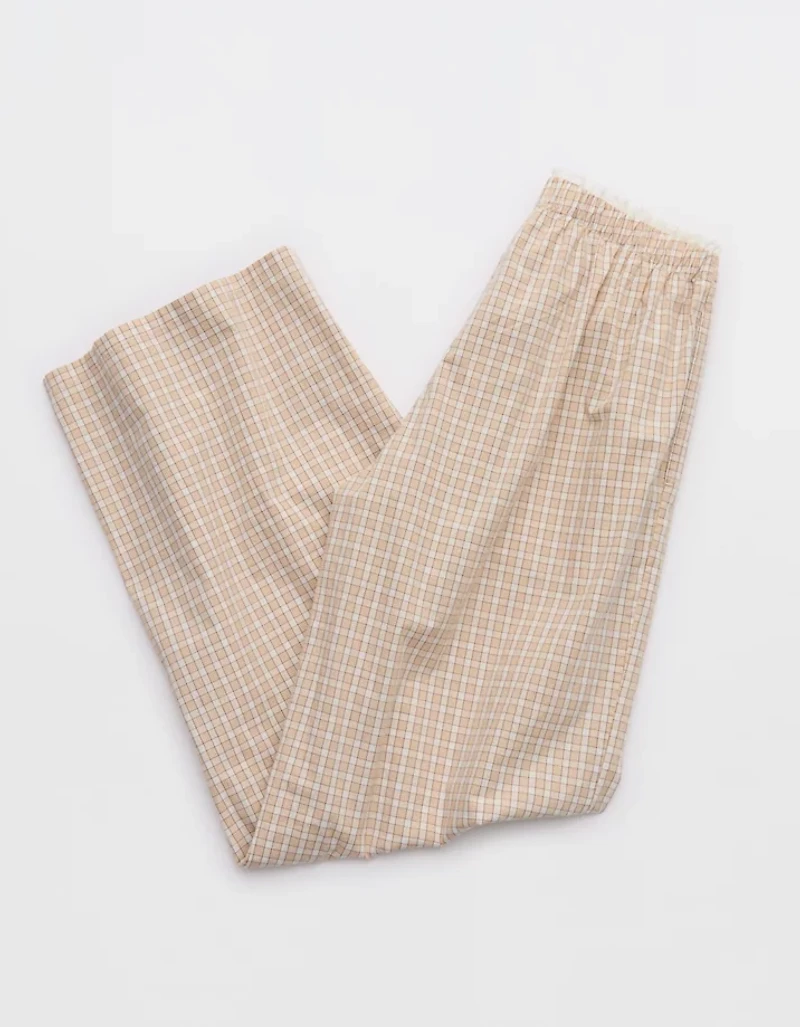 Aerie Off-Duty Poplin Trouser PJ