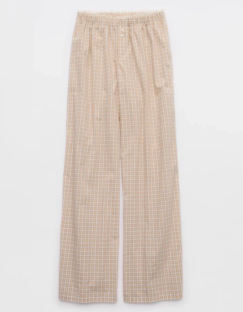 Aerie Off-Duty Poplin Trouser PJ