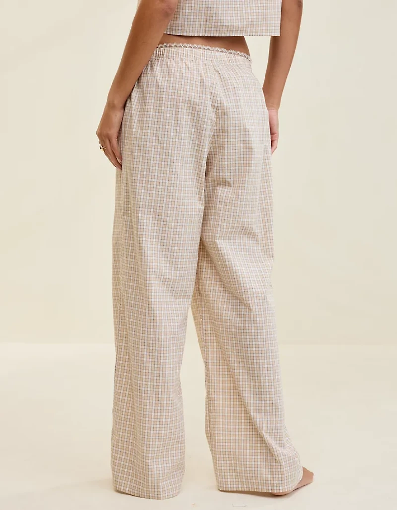 Aerie Off-Duty Poplin Trouser PJ