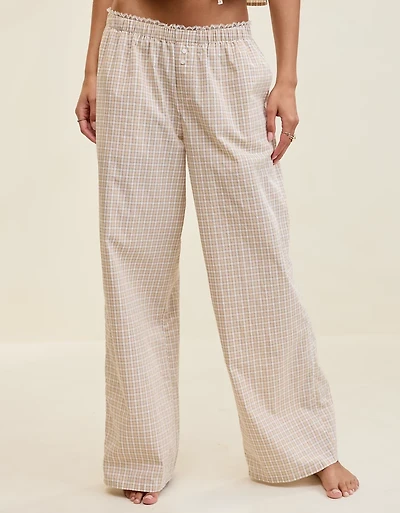 Aerie Off-Duty Poplin Trouser PJ