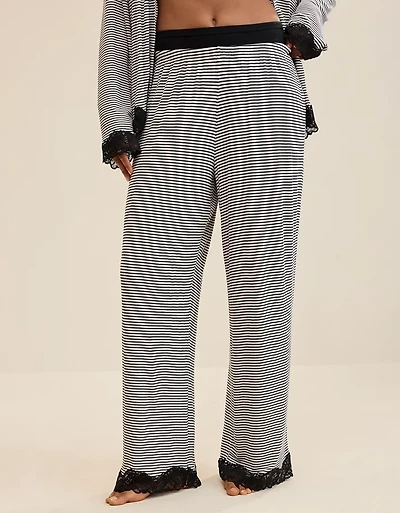 Aerie Real Soft® Rib Trouser PJ