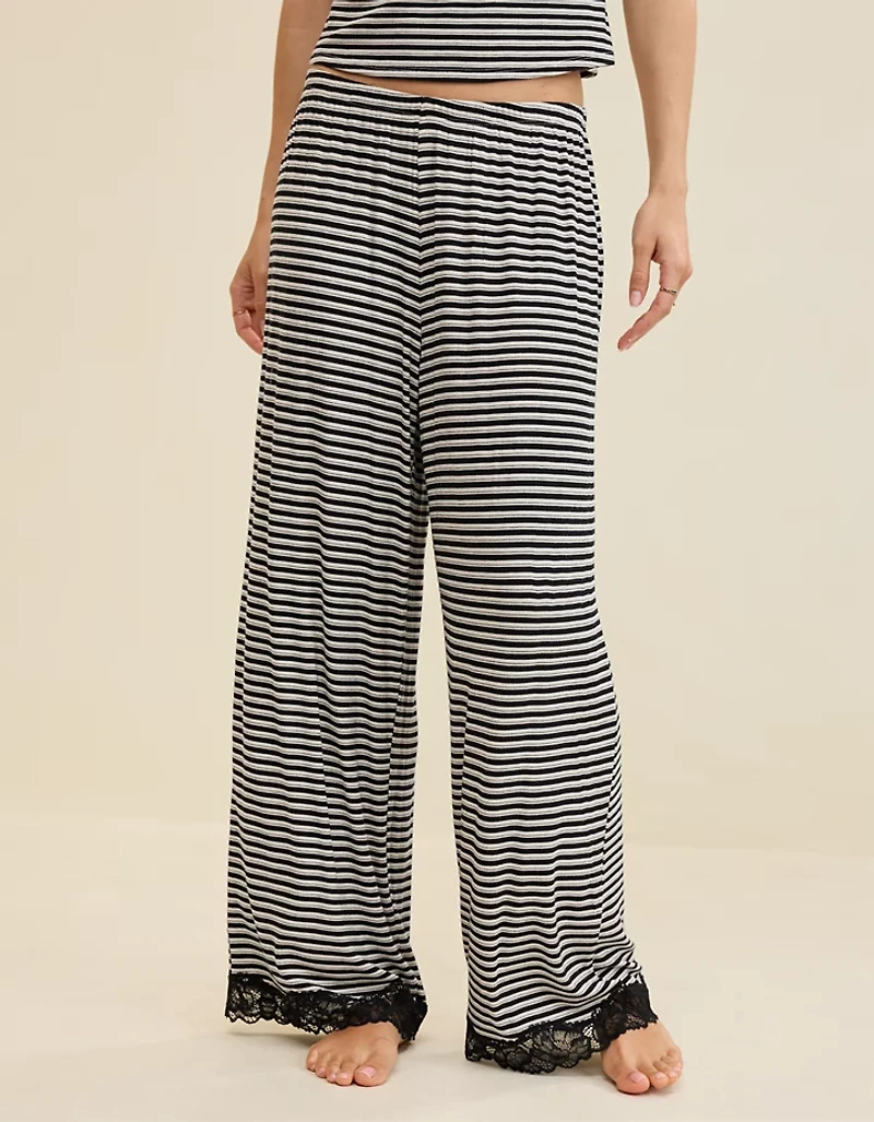 Aerie Real Soft® Rib Trouser PJ