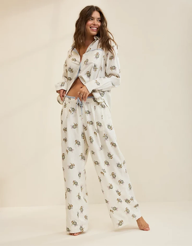Aerie Disney Flannel Trouser PJ