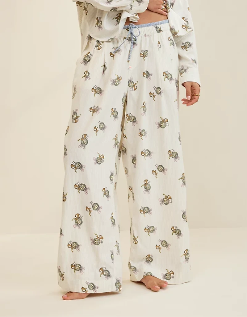 Aerie Disney Flannel Trouser PJ