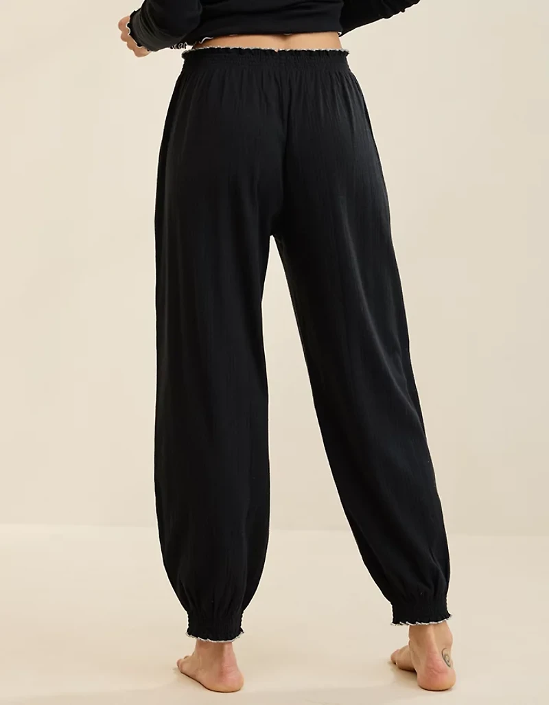 Aerie Pointelle Balloon Pajama Pant