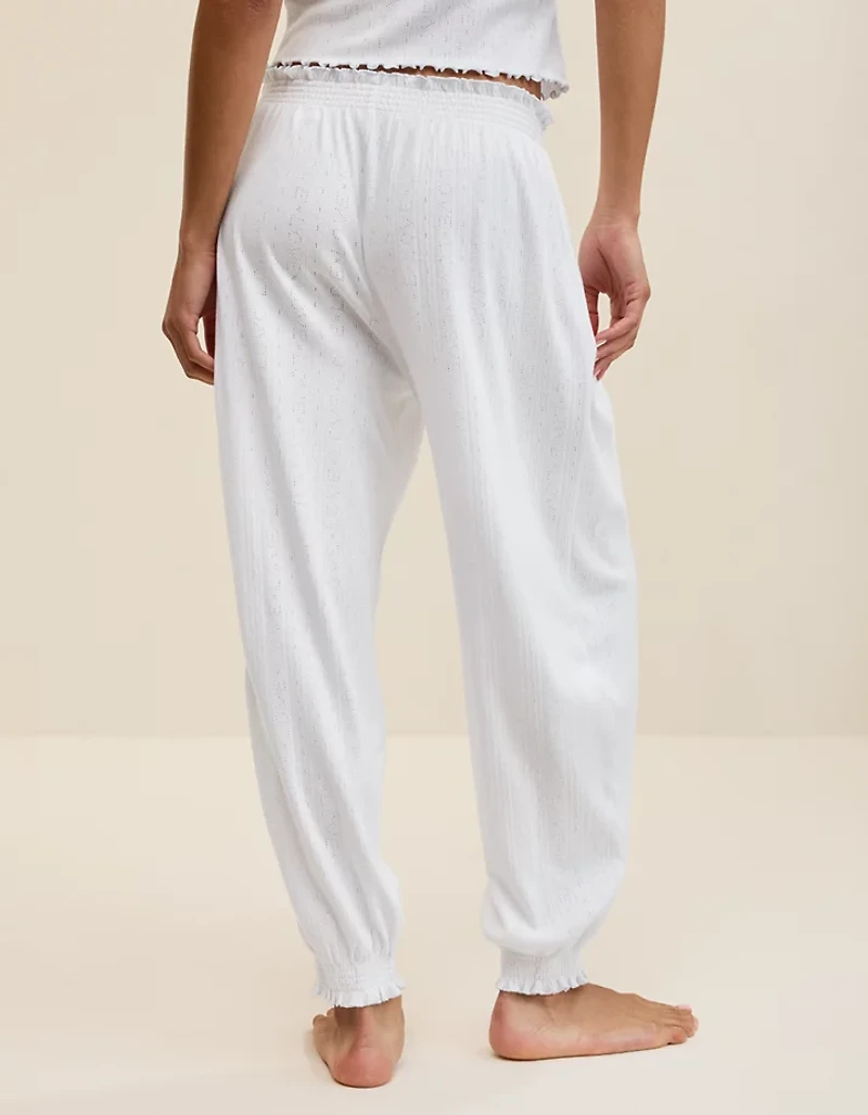 Aerie Pointelle Balloon Pajama Pant