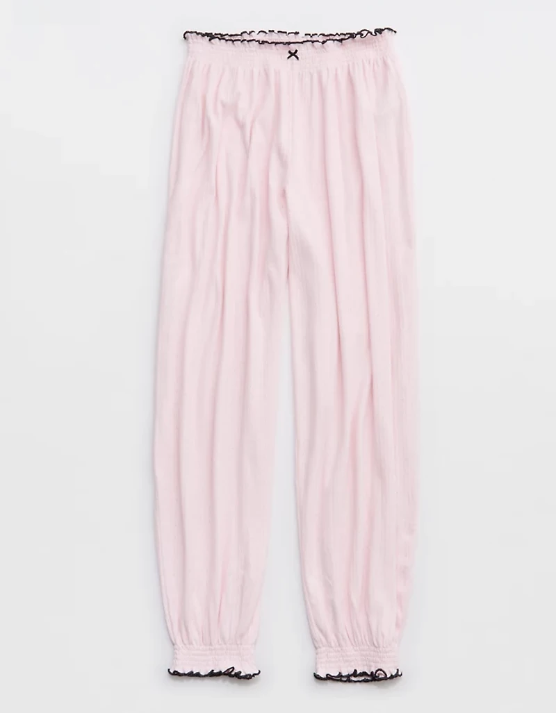 Aerie Pointelle Balloon Pajama Pant