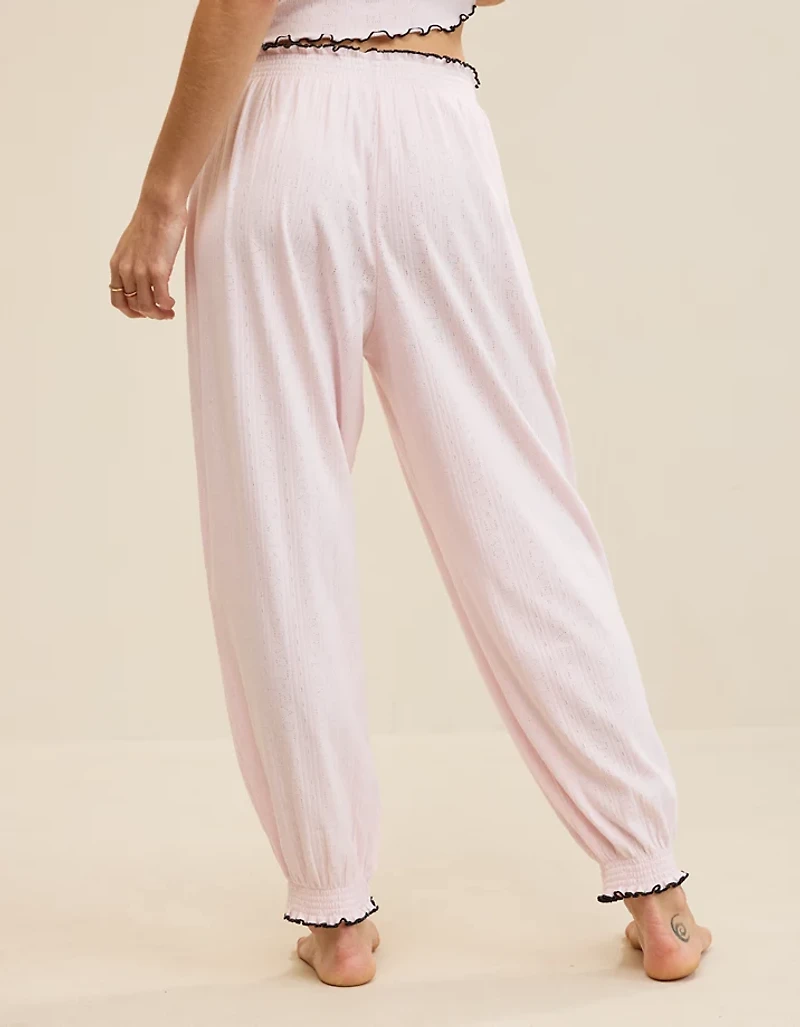 Aerie Pointelle Balloon Pajama Pant