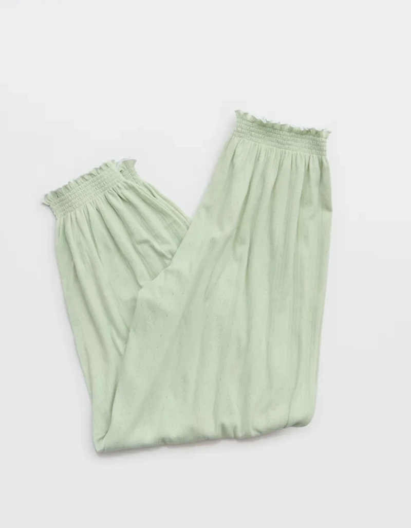 Aerie Pointelle Balloon Pajama Pant
