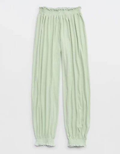 Aerie Pointelle Balloon Pajama Pant
