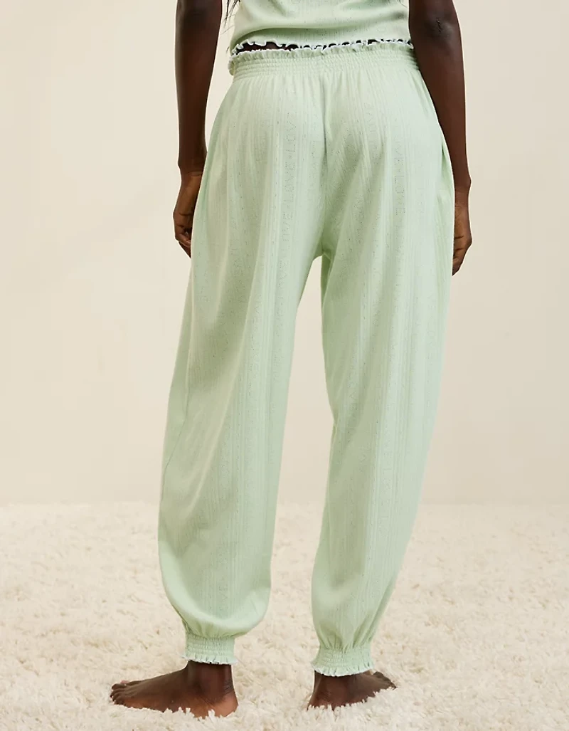 Aerie Pointelle Balloon Pajama Pant