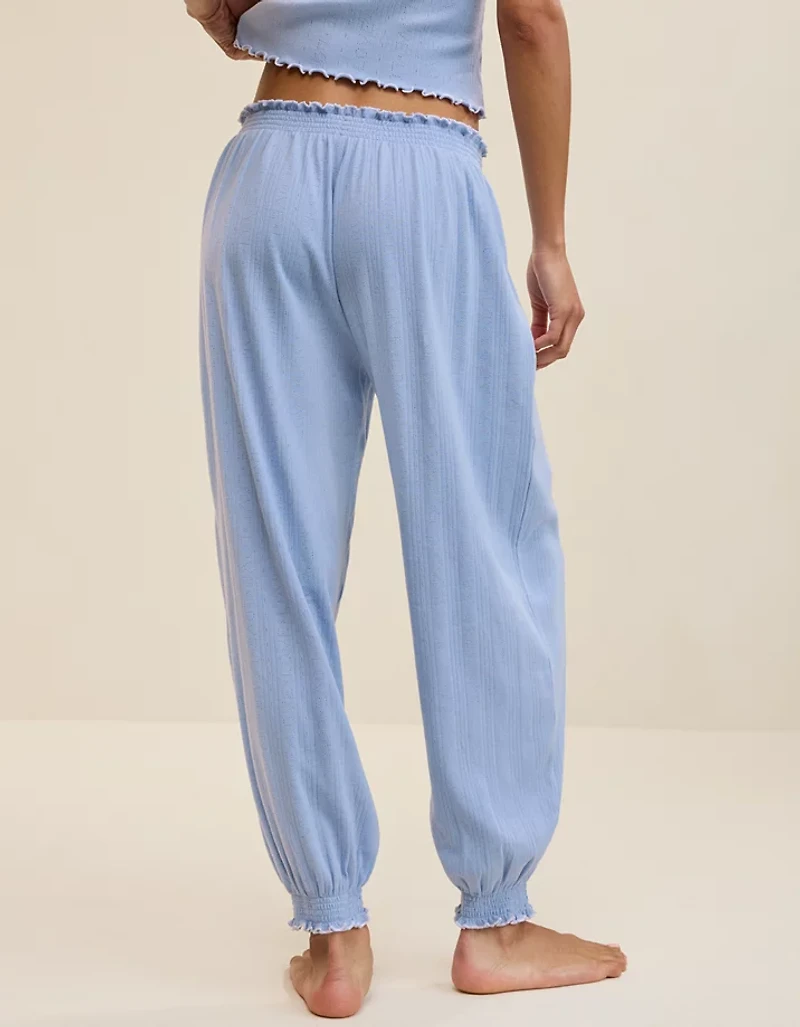 Aerie Pointelle Balloon Pajama Pant
