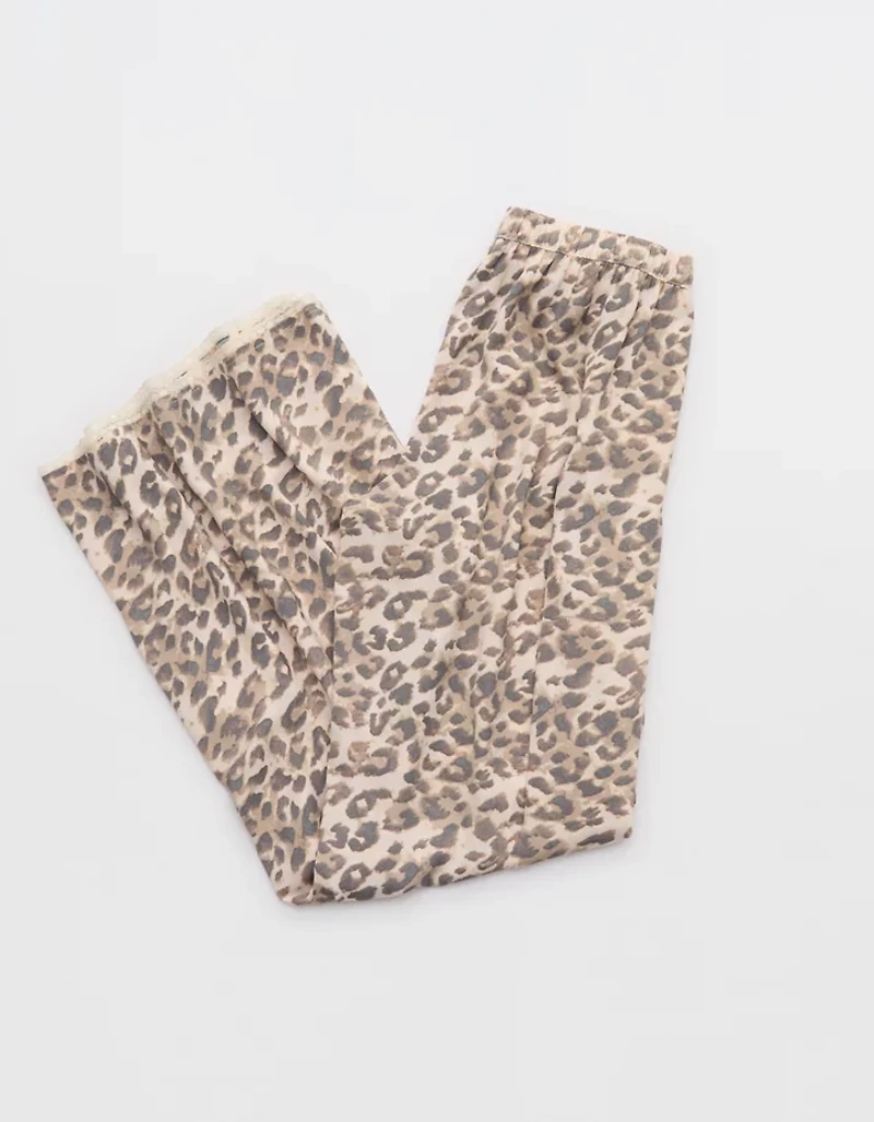 Aerie Satin Trouser PJ