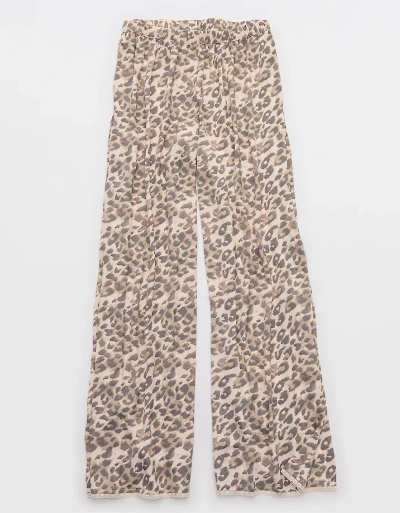 Aerie Satin Trouser PJ