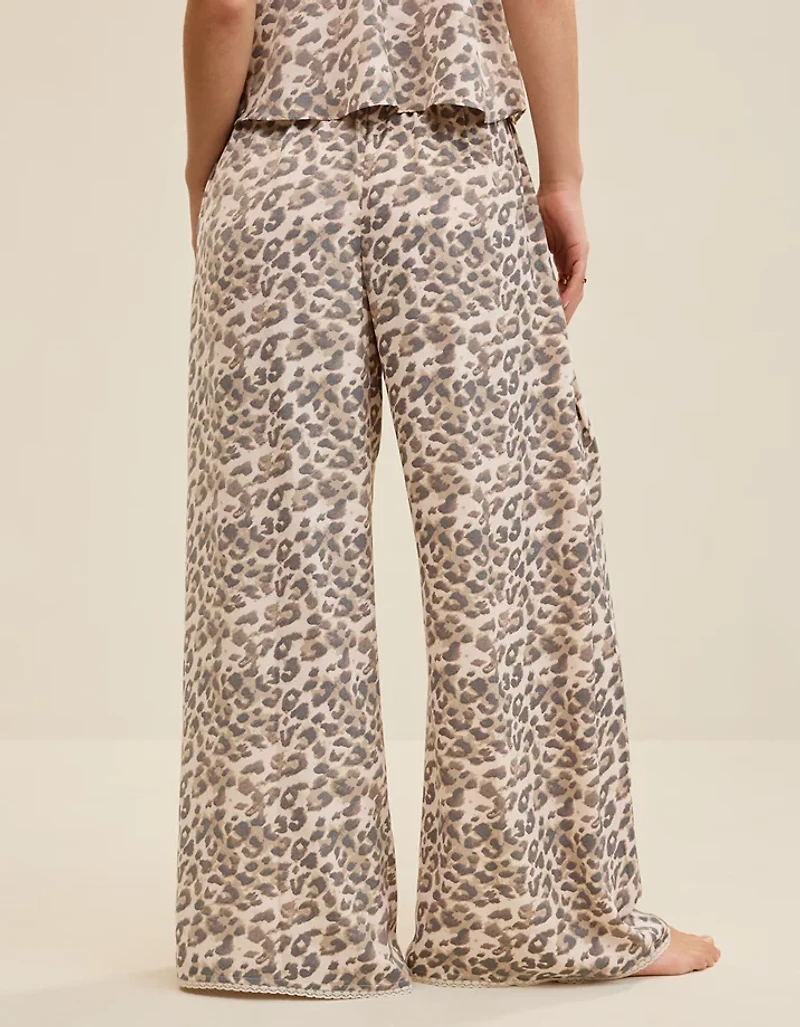 Aerie Satin Trouser PJ