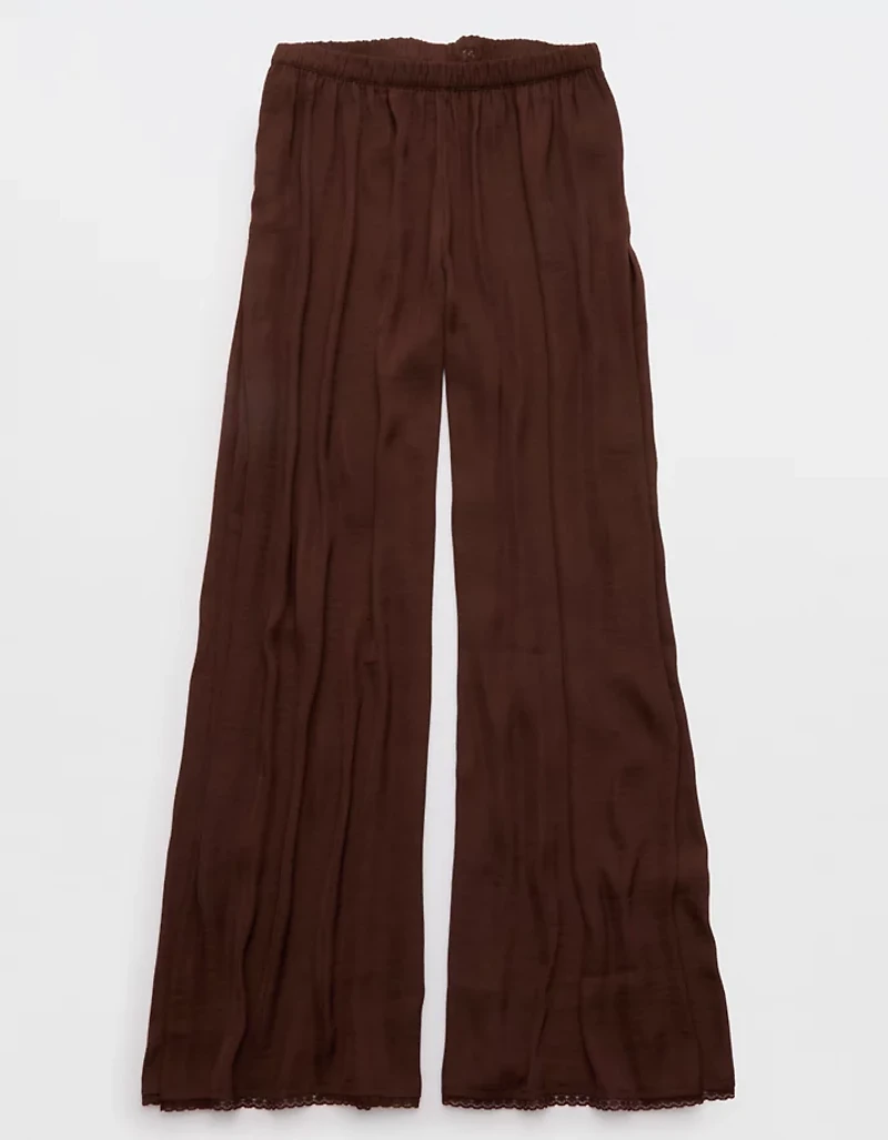 Aerie Satin Trouser PJ