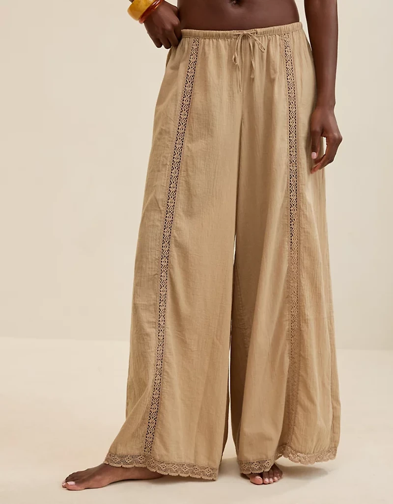 Aerie Cabana Wide Leg Pant