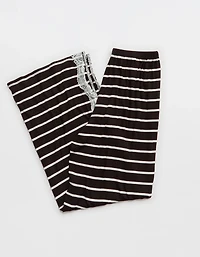 OVERSLEPT by Aerie Real Soft® Ribbed Trouser PJ