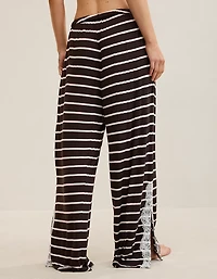 OVERSLEPT by Aerie Real Soft® Ribbed Trouser PJ