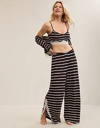 OVERSLEPT by Aerie Real Soft® Ribbed Trouser PJ