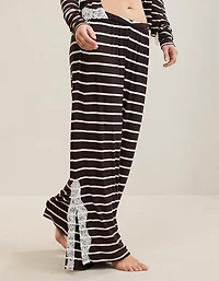 OVERSLEPT by Aerie Real Soft® Ribbed Trouser PJ