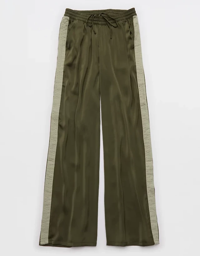 OVERSLEPT by Aerie Liquid Satin PJ Pant