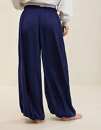 OVERSLEPT by Aerie Liquid Satin Balloon Pant