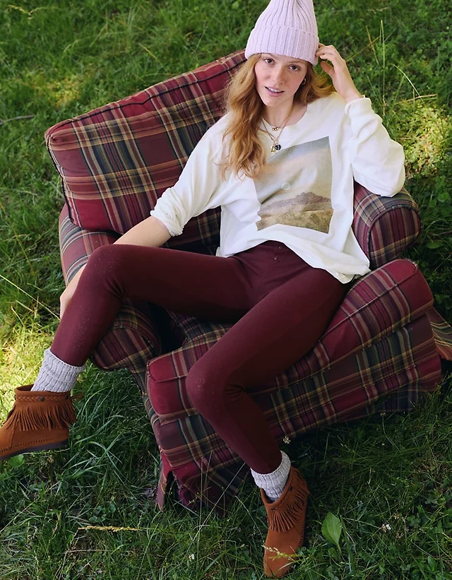 OVERSLEPT by Aerie Pointelle Legging