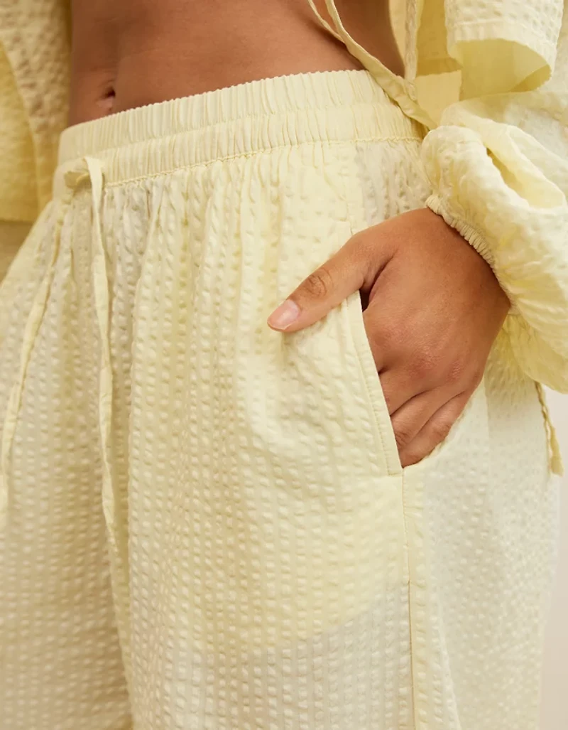 Aerie Seersucker Balloon Pant