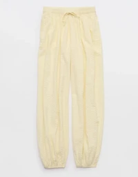Aerie Seersucker Balloon Pant