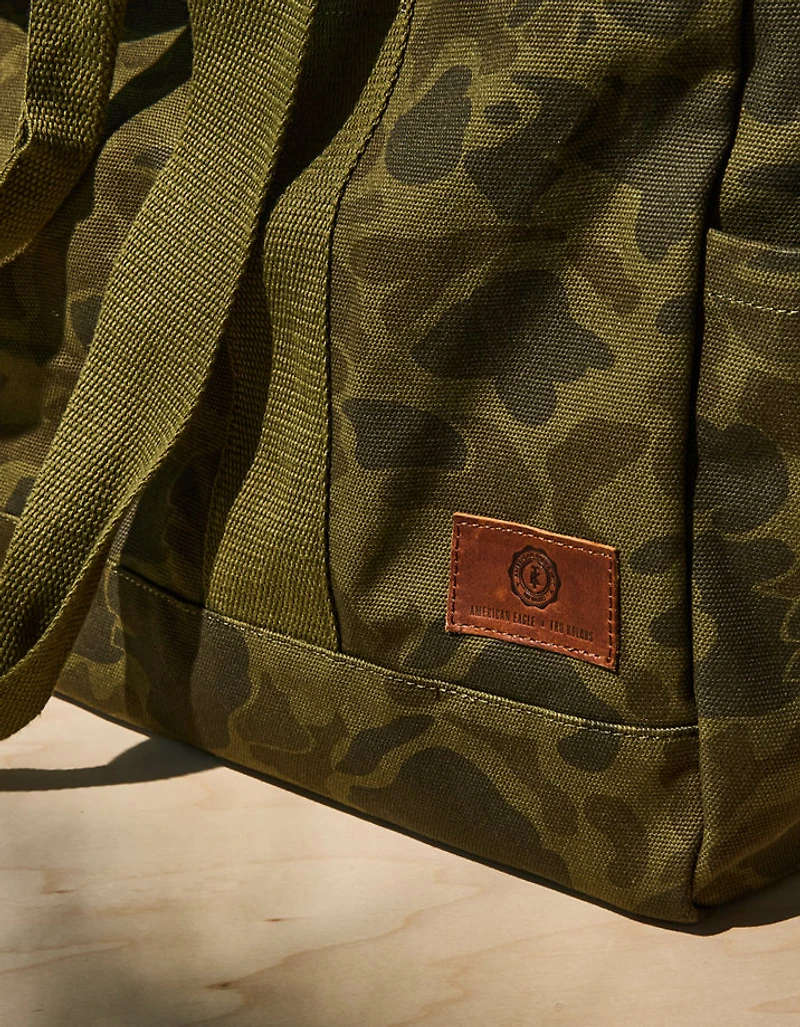 AE x Tru Kolors Camo Canvas Tote Bag