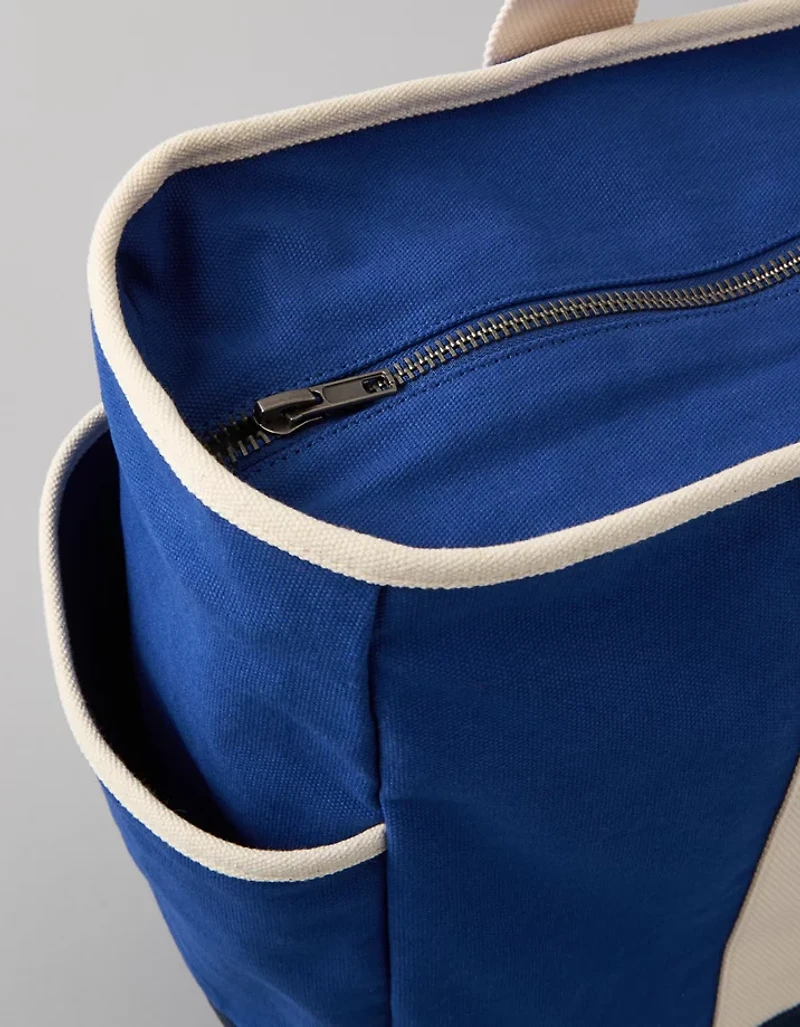 Fourre-tout de fin de semaine à contraste de couleurs AE