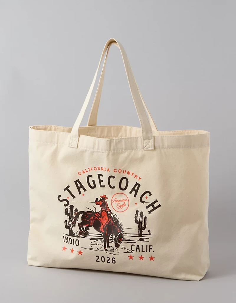 AE x Stagecoach Canvas Tote Bag