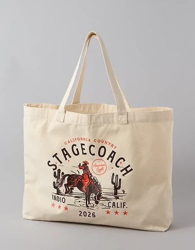 AE x Stagecoach Canvas Tote Bag