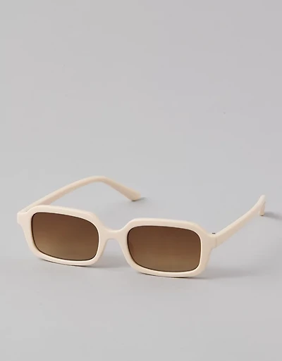 Lunettes de soleil rectangulaires rétro AE