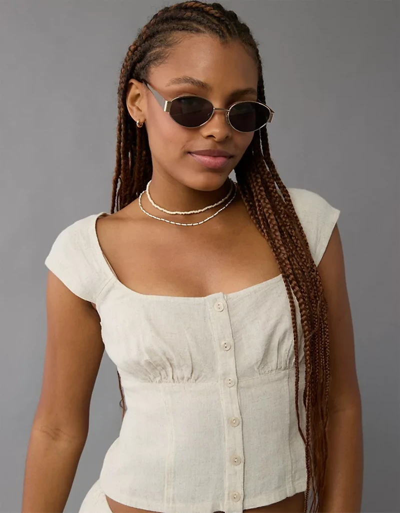 Lunettes de soleil ovales AE