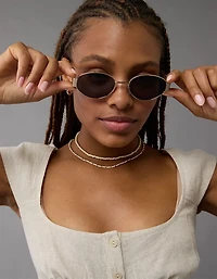 Lunettes de soleil ovales AE