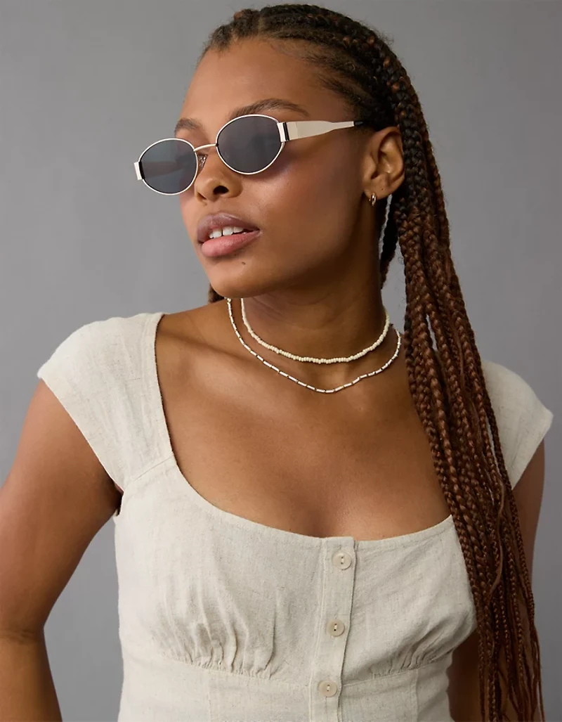 Lunettes de soleil ovales AE