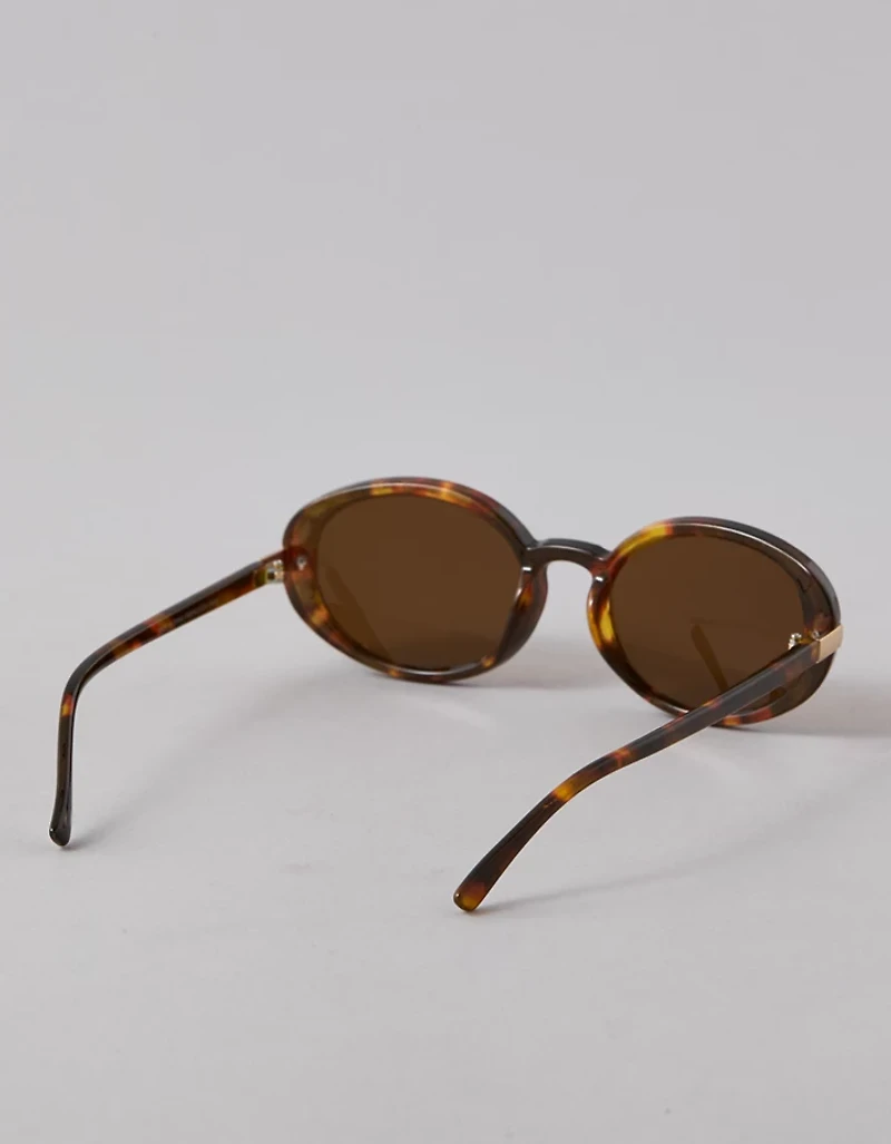 AE Round Tortoise Shell Sunglasses