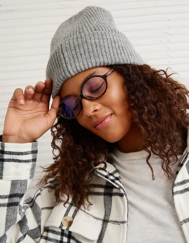 AE Round Tortoiseshell Blue Light Glasses