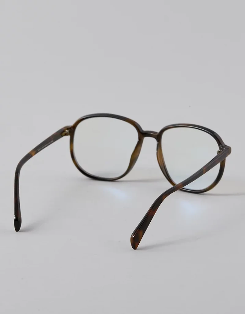 AE Square Tortoiseshell Blue Light Glasses