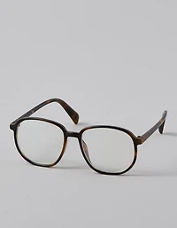 AE Square Tortoiseshell Blue Light Glasses