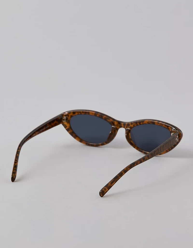 AE Brown Cat-Eye Sunglasses