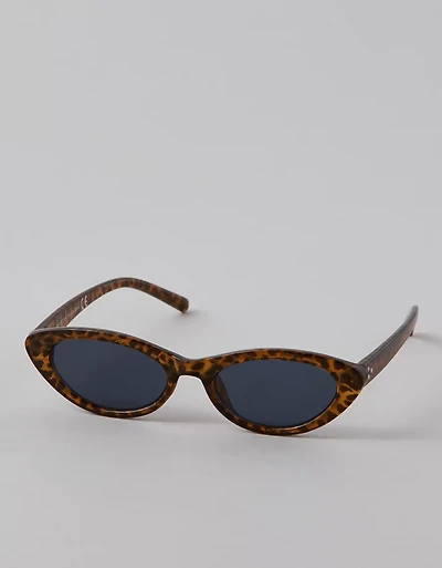 AE Brown Cat-Eye Sunglasses