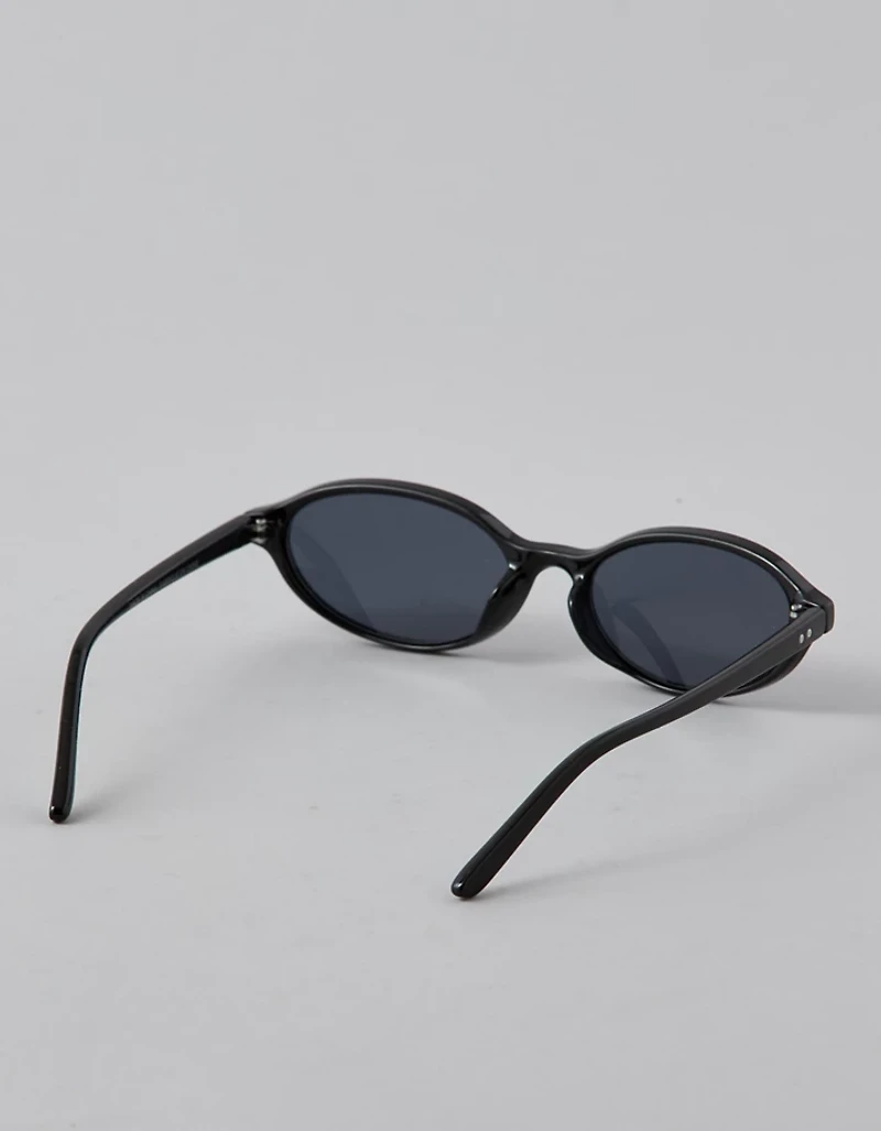 AE Narrow Black Frame Sunglasses