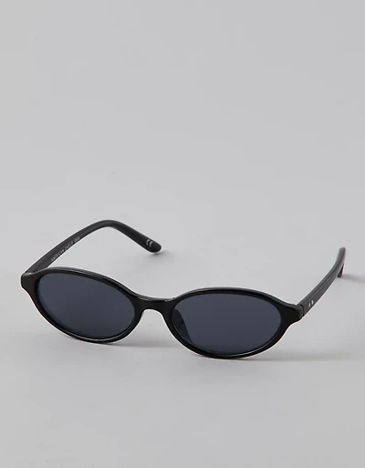 AE Narrow Black Frame Sunglasses
