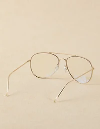 AE Metal Frame Blue Light Eyeglasses