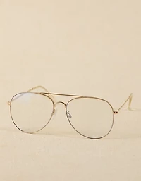 AE Metal Frame Blue Light Eyeglasses